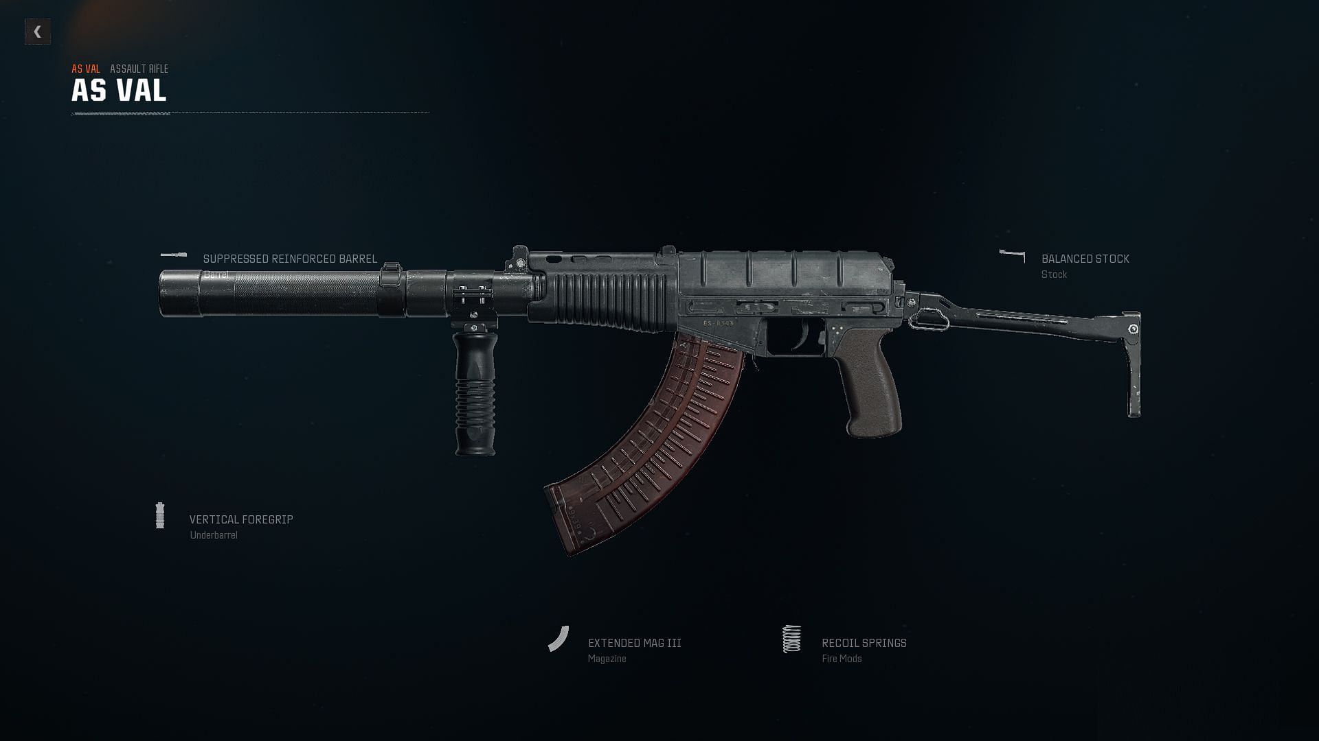 Building WhosImmortal's best AS VAL loadout in Warzone Season 1 Reloaded (Image via Activision)